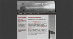 Desktop Screenshot of planetpablo.com