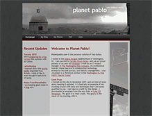 Tablet Screenshot of planetpablo.com